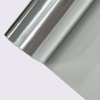 0.4mm アルミホイル 熱隔熱用 ガラス繊維布