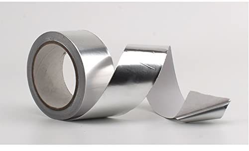 溶剤系アクリル接着剤付き高品質アルミ箔テープ 80um 厚さ 一般的な保持、パッチング、シーリング、マスキング用途