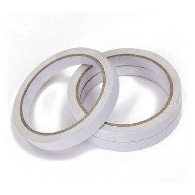 切断式 80um 厚さの 2 面ゴム接着テープ 一般結合用