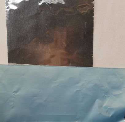 青いPEはさみ金HVACの結合し、密封の導管組織が付いている30umアルミ ホイルの粘着テープ