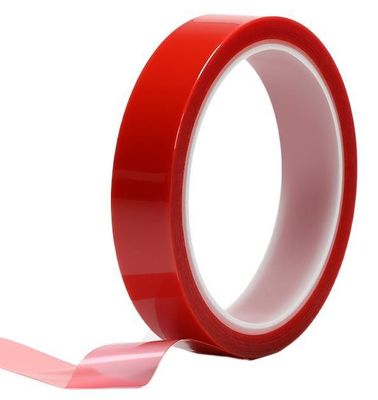 低い表面エネルギーのペット フィルムのシリコーン粘着テープ 0.055mm 厚さ 10mm - 500mm 幅