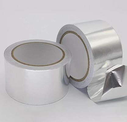 溶剤 アクリル粘着剤のための80ミクロンアルミホイル粘着テープと温度範囲 -30~120 °C