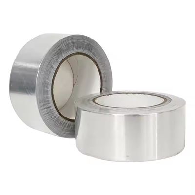 溶剤系アクリル接着剤付き高品質アルミ箔テープ 80um 厚さ 一般的な保持、パッチング、シーリング、マスキング用途