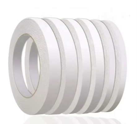 70um 厚さの高性能溶剤アクリル接着剤付き両面ティッシュテープ、一般接着用