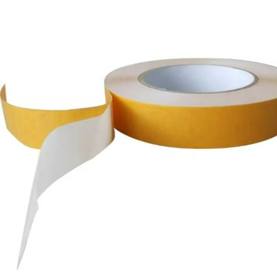 両面BOPPテープ、厚さ90um、粘着力14 N/25mm、引張強度70 N/25mm