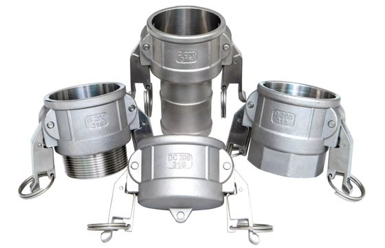 オートロックカムロックカップリング タイプB/C/D/DC セルフロックハンドル付き