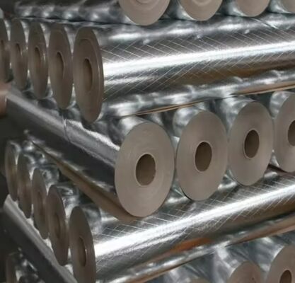 ポリエチレン接着剤付きホイルスクリムクラフト仕上げ 3 方向スクリム