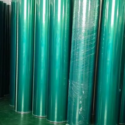 ポリエステル テープ シリコーン接着剤が付いている 0.09mm の厚さのポリエステル フィルム