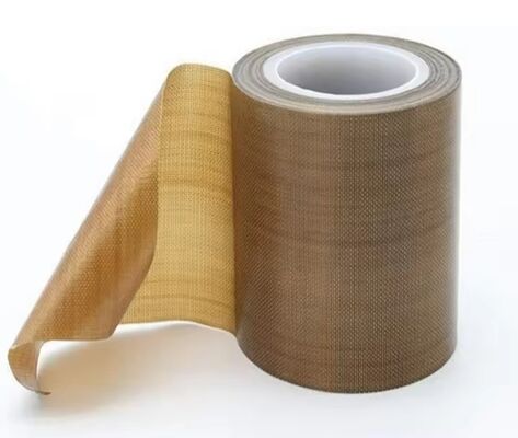 グラスファイバー強化 PTFE テープ - ヒートシール用高温非粘着性