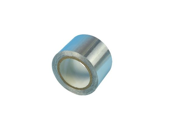 白いポリプロピレン ホイルのスクリム テープ三方0.12mm