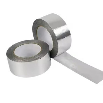 30um アルミニウム箔テープ、15N/25mm 粘着力、45N/25mm 引張強度、HVAC シーリング用